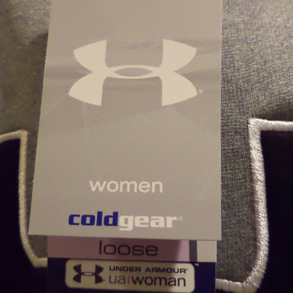 UNDER ARMOUR UA GREY HOODIE ~ 100% Polyester ~ Size: Large New without Tags - Picture 9 of 14